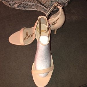 Nude Sam Edelman Patti ankle strap sandal